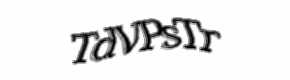 Security check image, please type the characters shown